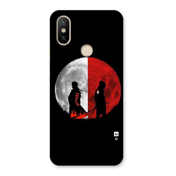 Naruto Shadow Hokage Moon Back Case for Mi A2