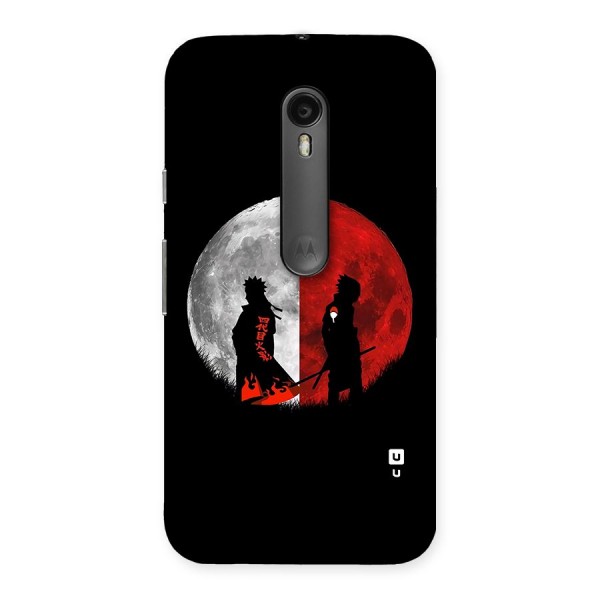 Naruto Shadow Hokage Moon Back Case for Moto G3