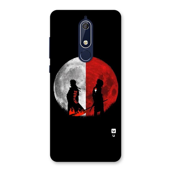 Naruto Shadow Hokage Moon Back Case for Nokia 5.1