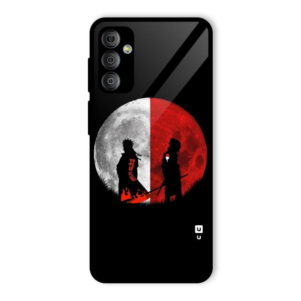 Naruto Shadow Hokage Moon Glass Back Case for Galaxy F23