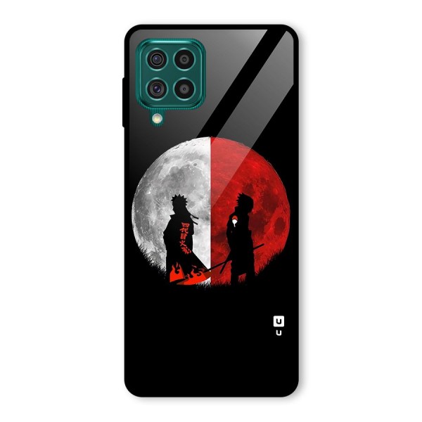 Naruto Shadow Hokage Moon Glass Back Case for Galaxy F62