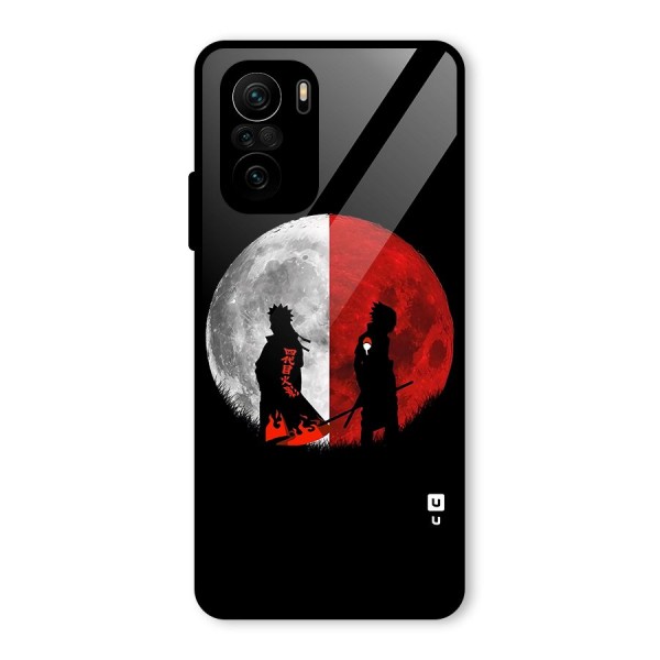 Naruto Shadow Hokage Moon Glass Back Case for Mi 11x