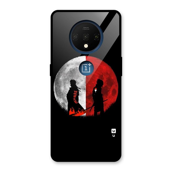 Naruto Shadow Hokage Moon Glass Back Case for OnePlus 7T