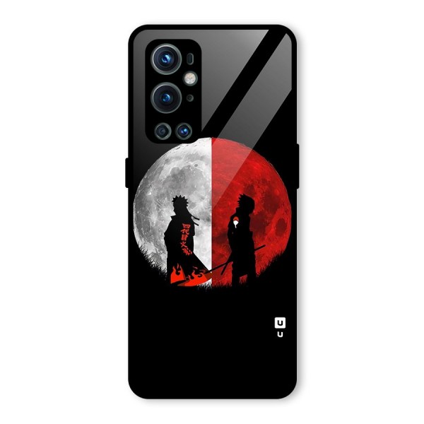 Naruto Shadow Hokage Moon Glass Back Case for OnePlus 9 Pro