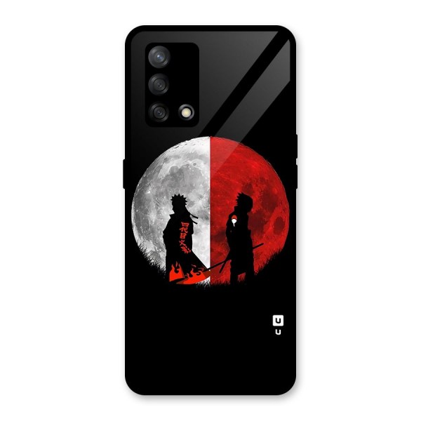 Naruto Shadow Hokage Moon Glass Back Case for Oppo F19s