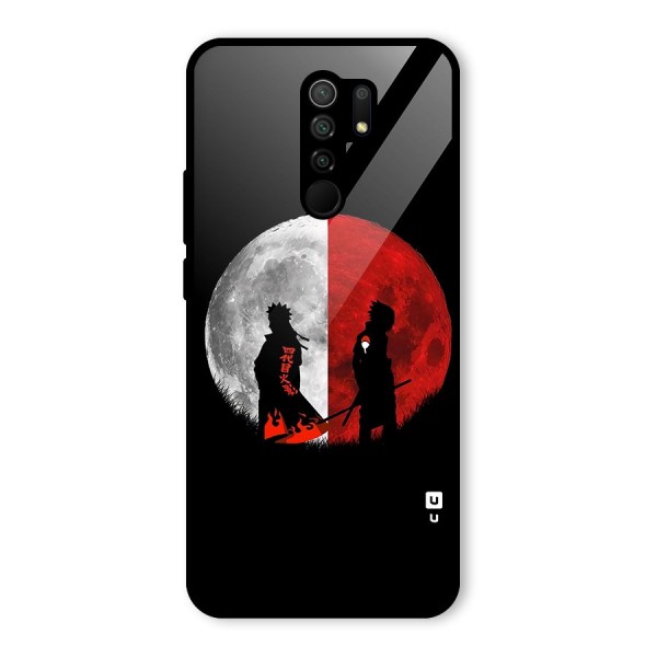 Naruto Shadow Hokage Moon Glass Back Case for Poco M2