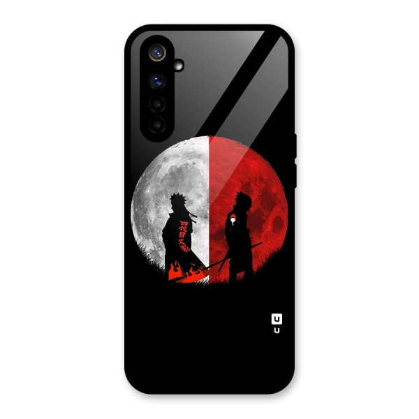 Naruto Shadow Hokage Moon Glass Back Case for Realme 6