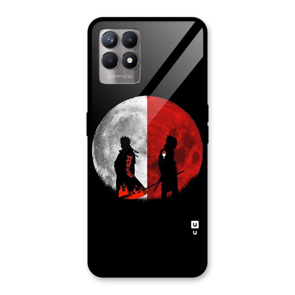 Naruto Shadow Hokage Moon Glass Back Case for Realme 8i