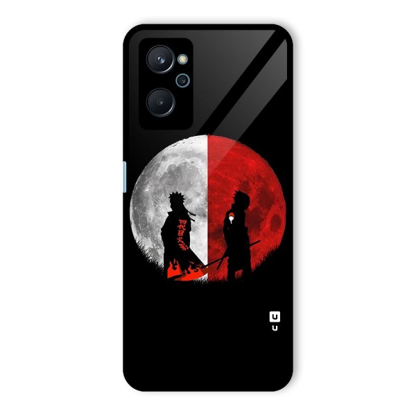 Naruto Shadow Hokage Moon Glass Back Case for Realme 9i