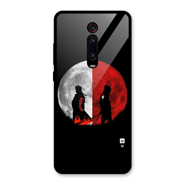 Naruto Shadow Hokage Moon Glass Back Case for Redmi K20