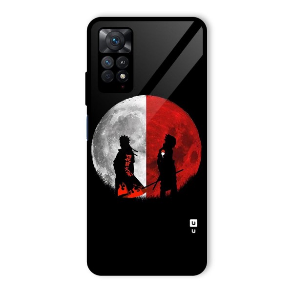 Naruto Shadow Hokage Moon Glass Back Case for Redmi Note 11 Pro Plus 5G