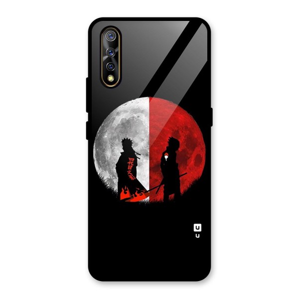 Naruto Shadow Hokage Moon Glass Back Case for Vivo S1