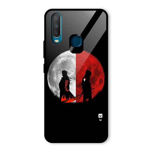 Naruto Shadow Hokage Moon Glass Back Case for Vivo Y15