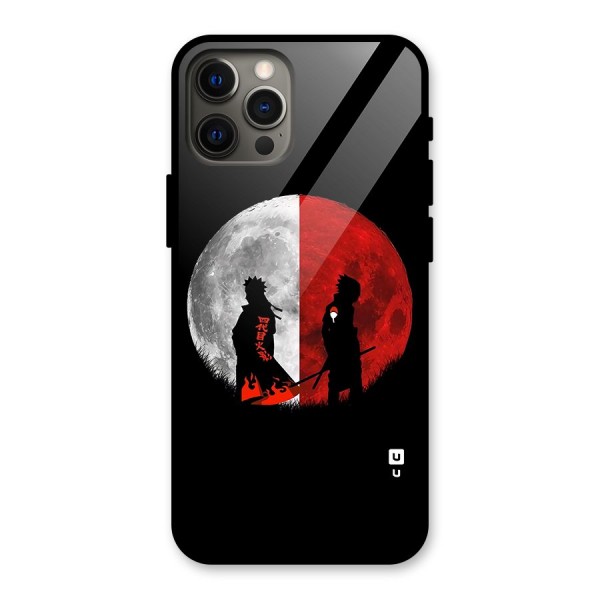 Naruto Shadow Hokage Moon Glass Back Case for iPhone 12 Pro Max