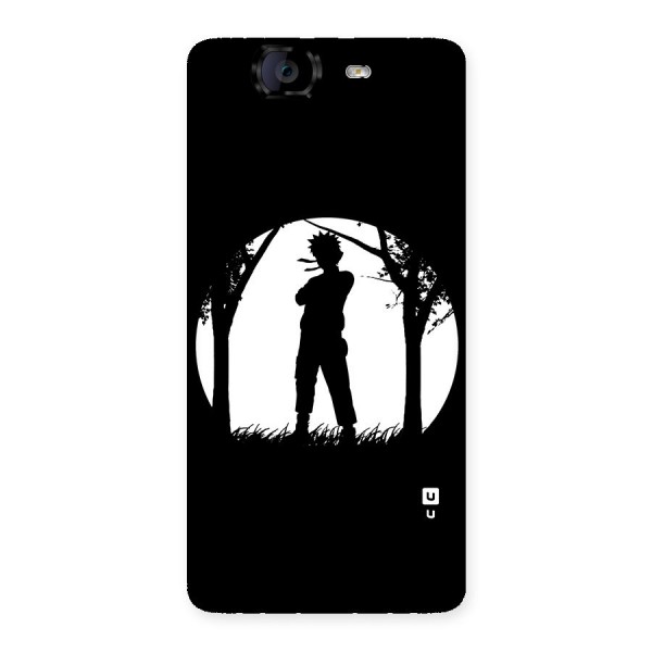 Naruto Silhouette Back Case for Canvas Knight A350