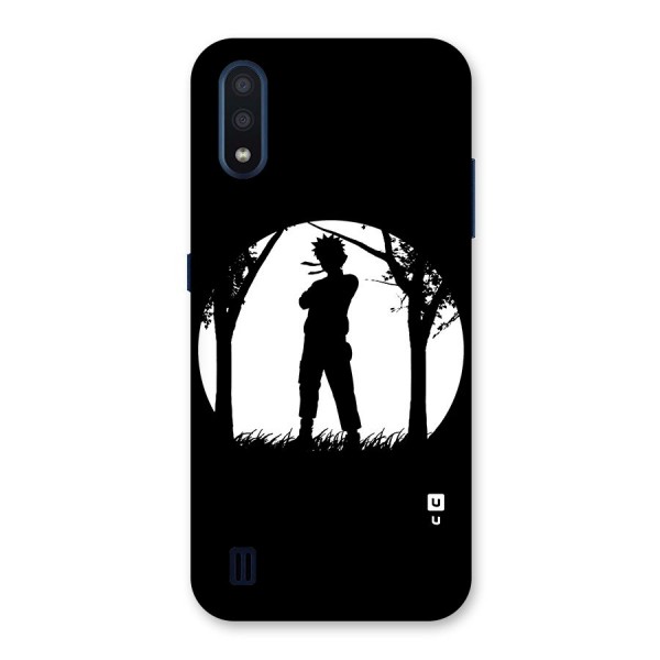 Naruto Silhouette Back Case for Galaxy M01