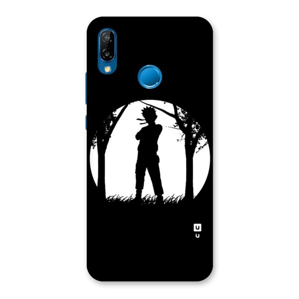 Naruto Silhouette Back Case for Huawei P20 Lite