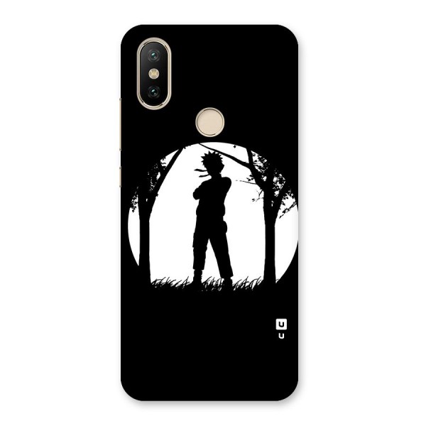 Naruto Silhouette Back Case for Mi A2