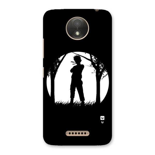 Naruto Silhouette Back Case for Moto C Plus