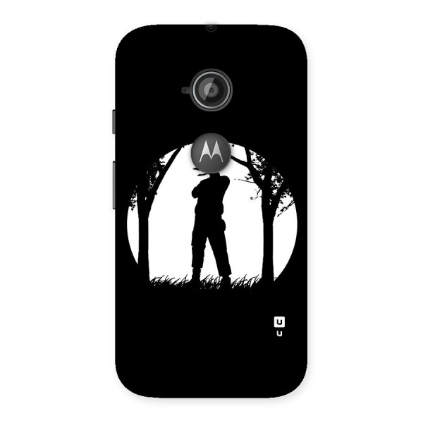 Naruto Silhouette Back Case for Moto E 2nd Gen