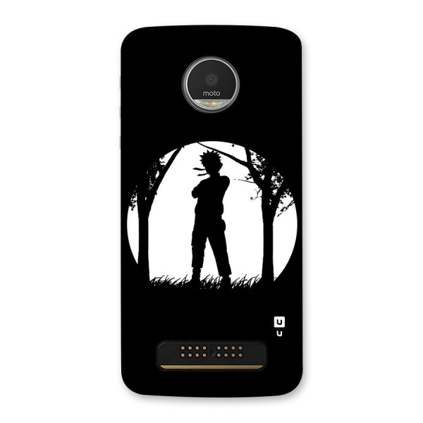 Naruto Silhouette Back Case for Moto Z Play