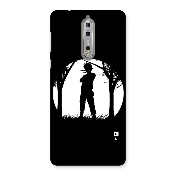 Naruto Silhouette Back Case for Nokia 8