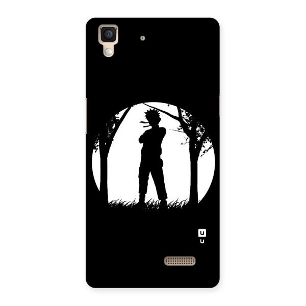 Naruto Silhouette Back Case for Oppo R7