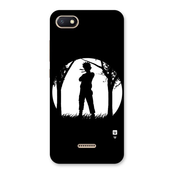 Naruto Silhouette Back Case for Redmi 6A