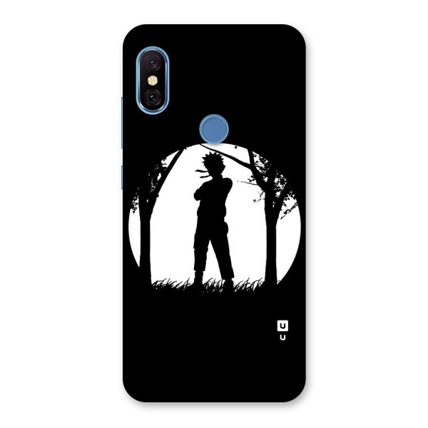 Naruto Silhouette Back Case for Redmi Note 6 Pro