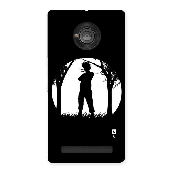 Naruto Silhouette Back Case for Yu Yuphoria