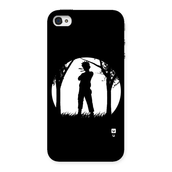 Naruto Silhouette Back Case for iPhone 4 4s