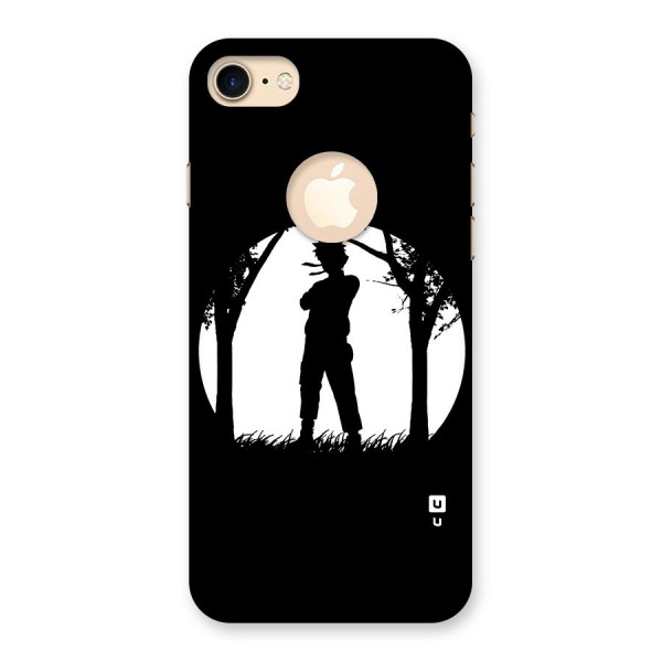 Naruto Silhouette Back Case for iPhone 8 Logo Cut