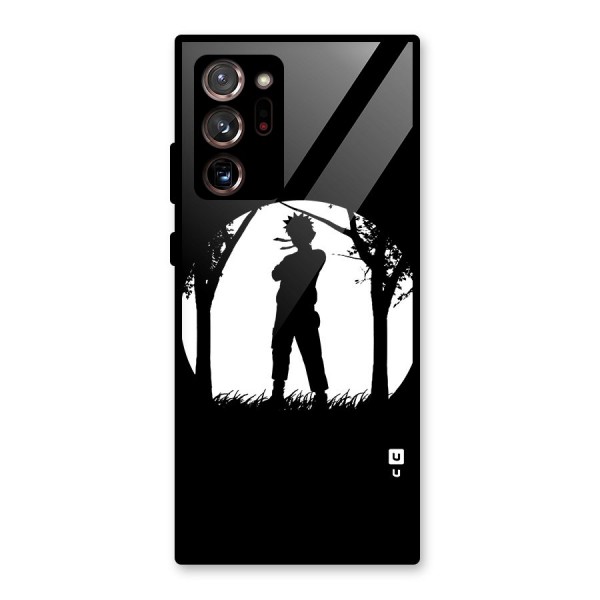 Naruto Silhouette Glass Back Case for Galaxy Note 20 Ultra