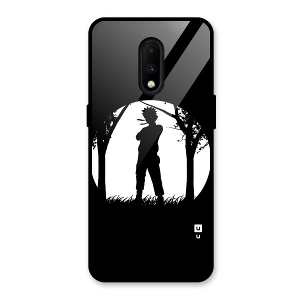 Naruto Silhouette Glass Back Case for OnePlus 7