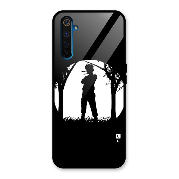 Naruto Silhouette Glass Back Case for Realme 6 Pro