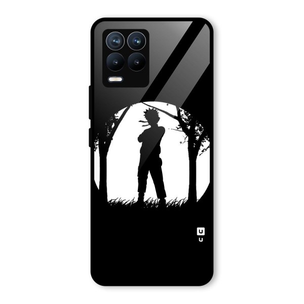 Naruto Silhouette Glass Back Case for Realme 8 Pro