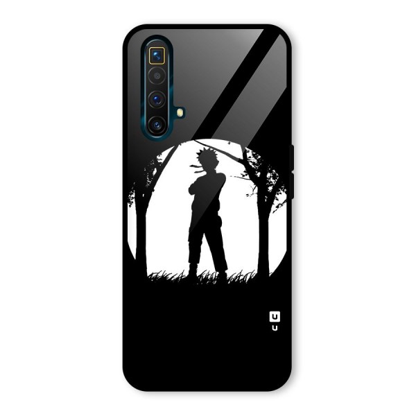 Naruto Silhouette Glass Back Case for Realme X3 SuperZoom