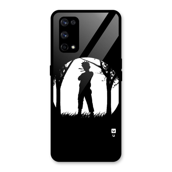 Naruto Silhouette Glass Back Case for Realme X7 Pro