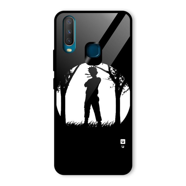 Naruto Silhouette Glass Back Case for Vivo Y15