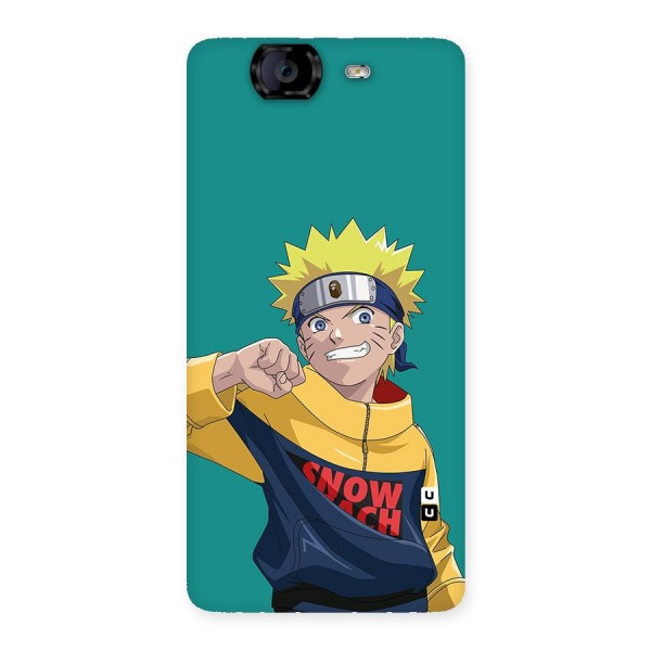 Naruto Snow Beach Art Back Case for Canvas Knight A350