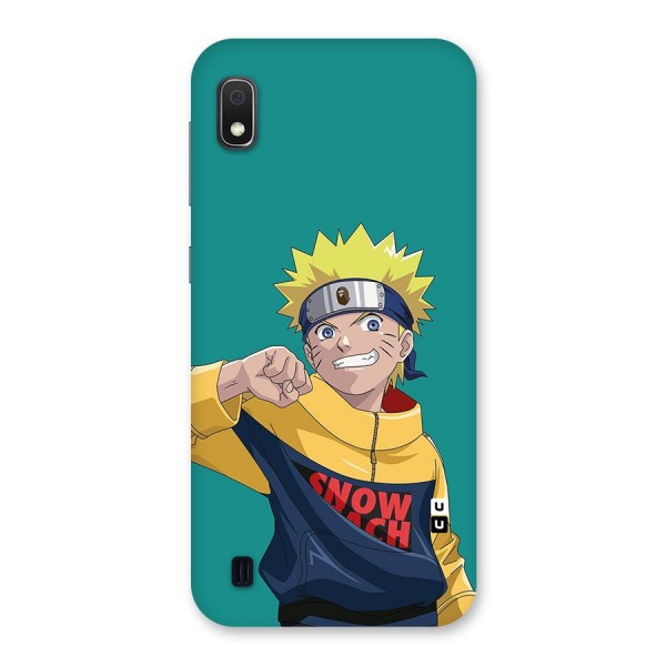 Naruto Snow Beach Art Back Case for Galaxy A10