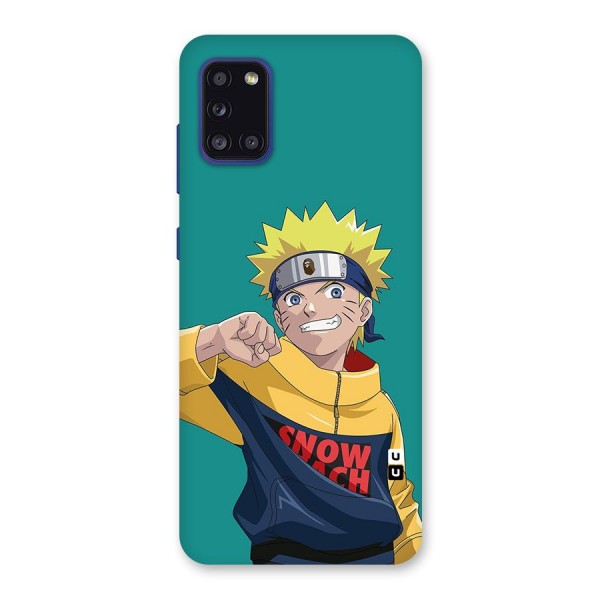 Naruto Snow Beach Art Back Case for Galaxy A31