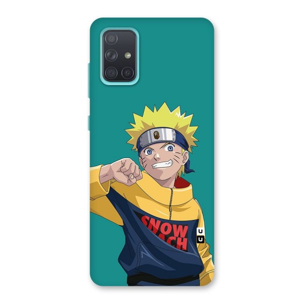 Naruto Snow Beach Art Back Case for Galaxy A71