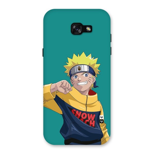 Naruto Snow Beach Art Back Case for Galaxy A7 (2017)