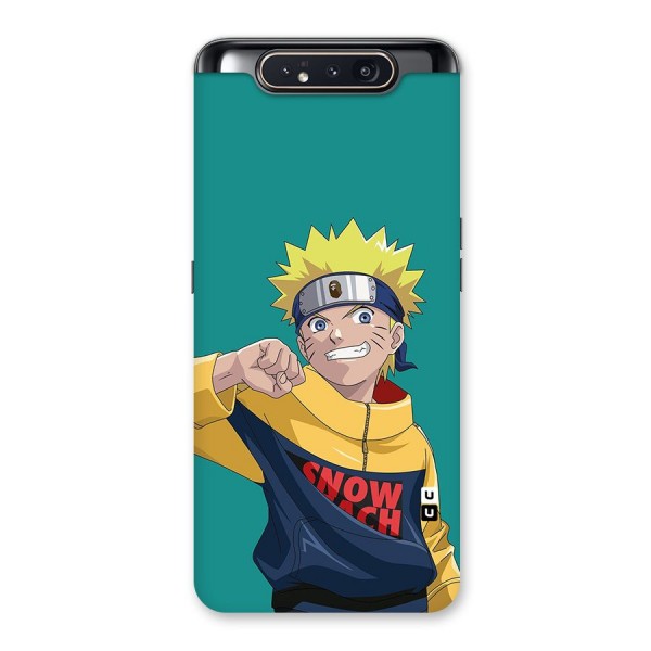 Naruto Snow Beach Art Back Case for Galaxy A80