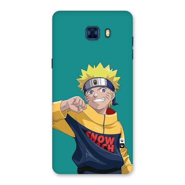 Naruto Snow Beach Art Back Case for Galaxy C7 Pro