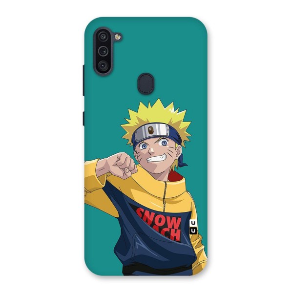 Naruto Snow Beach Art Back Case for Galaxy M11