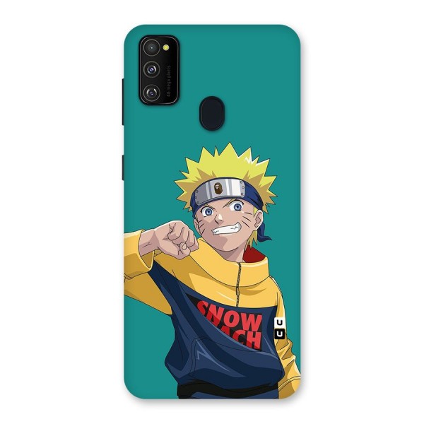 Naruto Snow Beach Art Back Case for Galaxy M30s