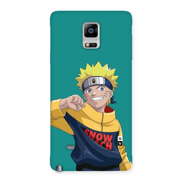 Naruto Snow Beach Art Back Case for Galaxy Note 4