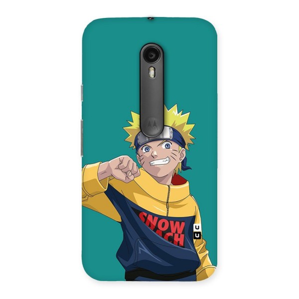 Naruto Snow Beach Art Back Case for Moto G3